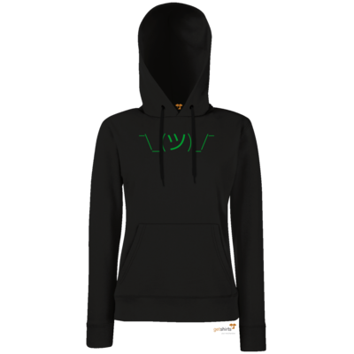Motiv: Hoodie Damen Classic - whatever gruen - bestimme auf Wunsch Details wie Produkt, Grösse, Farbe und Position selbst ! Motiv: Hoodie Damen Classic - whatever gruen