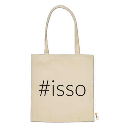 Motiv: Baumwolltasche - isso - bestimme auf Wunsch Details wie Produkt, Grösse, Farbe und Position selbst ! Motiv: Baumwolltasche - isso