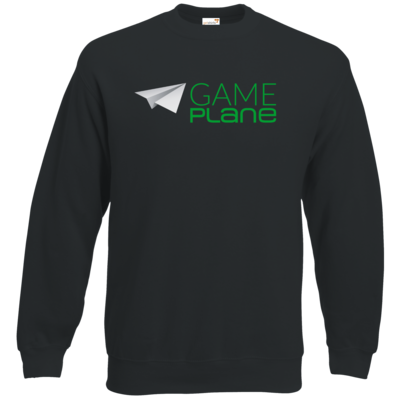 Motiv: Sweatshirt Classic - Gameplane Logo gruen - bestimme auf Wunsch Details wie Produkt, Grösse, Farbe und Position selbst ! Motiv: Sweatshirt Classic - Gameplane Logo gruen