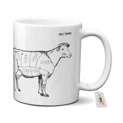 Motiv: Tasse - SizzleBrothers - Grillen - Meatmap