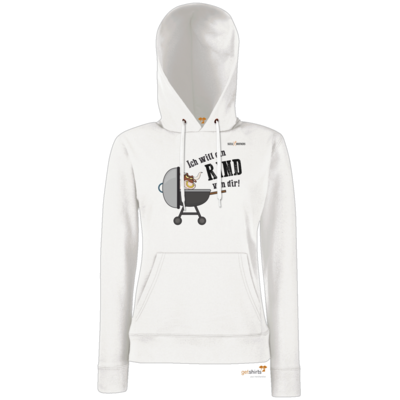 Motiv: Hoodie Damen Classic - SizzleBrothers - Grillen - Ich will ein Rind - bestimme auf Wunsch Details wie Produkt, Grösse, Farbe und Position selbst ! Motiv: Hoodie Damen Classic - SizzleBrothers - Grillen - Ich will ein Rind