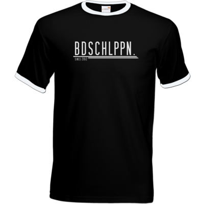Motiv: T-Shirt Ringer - BDSCHLPPN - bestimme auf Wunsch Details wie Produkt, Grösse, Farbe und Position selbst ! Motiv: T-Shirt Ringer - BDSCHLPPN