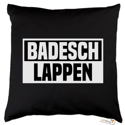 Motiv: Kissen Baumwolle - BADESCHLAPPEN - bestimme auf Wunsch Details wie Produkt, Grösse, Farbe und Position selbst ! Motiv: Kissen Baumwolle - BADESCHLAPPEN
