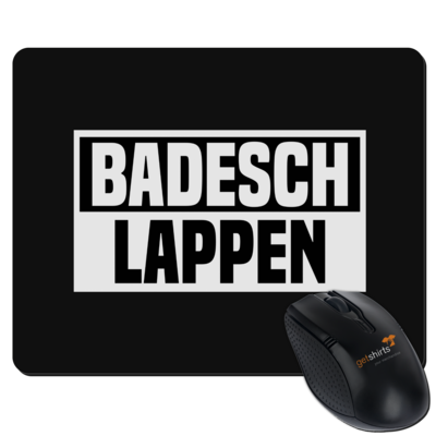 Motiv: Mousepad Textil - BADESCHLAPPEN 