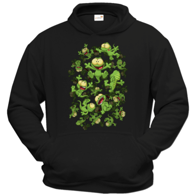 Motiv: Hoodie Classic - Lurchregen - bestimme auf Wunsch Details wie Produkt, Grösse, Farbe und Position selbst ! Motiv: Hoodie Classic - Lurchregen