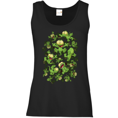 Motiv: Tank Top Damen Classic - Lurchregen - bestimme auf Wunsch Details wie Produkt, Grösse, Farbe und Position selbst ! Motiv: Tank Top Damen Classic - Lurchregen