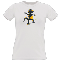 Motiv: T-Shirt Damen Premium FAIR WEAR - Willi ohne Schild - bestimme auf Wunsch Details wie Produkt, Grösse, Farbe und Position selbst ! Motiv: T-Shirt Damen Premium FAIR WEAR - Willi ohne Schild