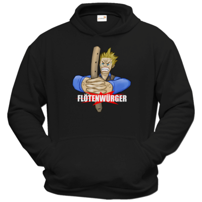 Motiv: Hoodie Classic - Floetenwuerger - bestimme auf Wunsch Details wie Produkt, Grösse, Farbe und Position selbst ! Motiv: Hoodie Classic - Floetenwuerger