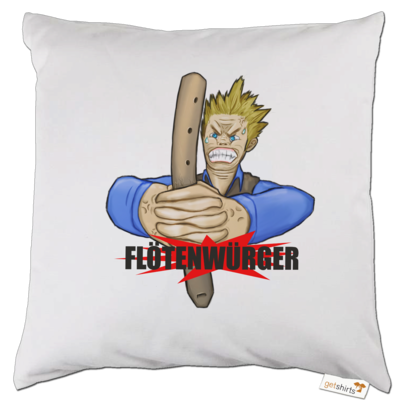 Motiv: Kissen - Floetenwuerger - bestimme auf Wunsch Details wie Produkt, Grösse, Farbe und Position selbst ! Motiv: Kissen - Floetenwuerger