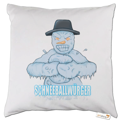 Motiv: Kissen - Schneeballwuerger - bestimme auf Wunsch Details wie Produkt, Grösse, Farbe und Position selbst ! Motiv: Kissen - Schneeballwuerger