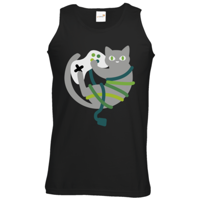Motiv: Athletic Vest - Cat - bestimme auf Wunsch Details wie Produkt, Grösse, Farbe und Position selbst ! Motiv: Athletic Vest - Cat