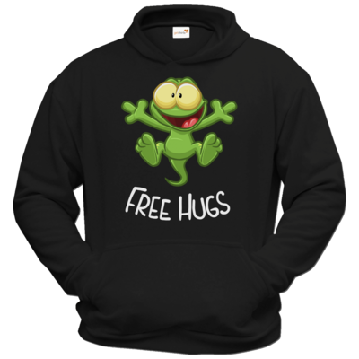 Motiv: Hoodie Classic - FreeHugs - bestimme auf Wunsch Details wie Produkt, Grösse, Farbe und Position selbst ! Motiv: Hoodie Classic - FreeHugs