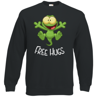 Motiv: Sweatshirt Classic - FreeHugs - bestimme auf Wunsch Details wie Produkt, Grösse, Farbe und Position selbst ! Motiv: Sweatshirt Classic - FreeHugs