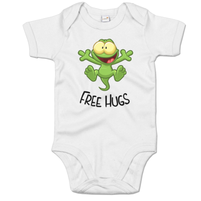 Motiv: Baby Body Organic - FreeHugs - bestimme auf Wunsch Details wie Produkt, Grösse, Farbe und Position selbst ! Motiv: Baby Body Organic - FreeHugs