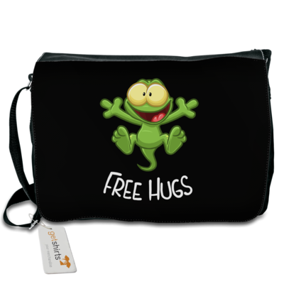 Motiv: Schultertasche - FreeHugs - bestimme auf Wunsch Details wie Produkt, Grösse, Farbe und Position selbst ! Motiv: Schultertasche - FreeHugs