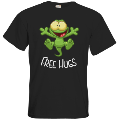 Motiv: T-Shirt Premium FAIR WEAR - FreeHugs - bestimme auf Wunsch Details wie Produkt, Grösse, Farbe und Position selbst ! Motiv: T-Shirt Premium FAIR WEAR - FreeHugs