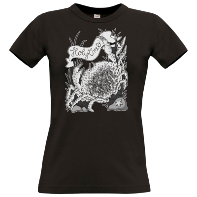 Motiv: T-Shirt Damen Premium FAIR WEAR - Holy Crab - bestimme auf Wunsch Details wie Produkt, Grösse, Farbe und Position selbst ! Motiv: T-Shirt Damen Premium FAIR WEAR - Holy Crab