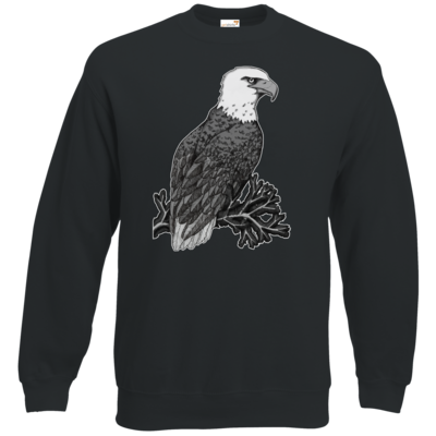 Motiv: Sweatshirt Classic - Adler - bestimme auf Wunsch Details wie Produkt, Grösse, Farbe und Position selbst ! Motiv: Sweatshirt Classic - Adler
