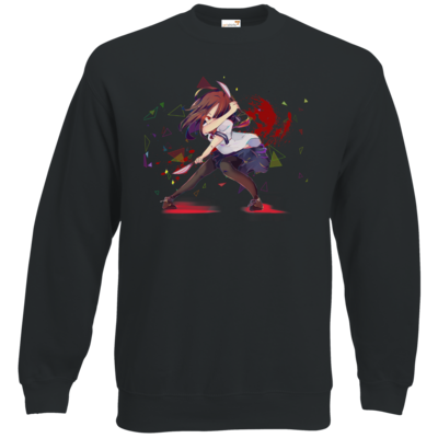 Motiv: Sweatshirt Classic - Yandere Pan - bestimme auf Wunsch Details wie Produkt, Grösse, Farbe und Position selbst ! Motiv: Sweatshirt Classic - Yandere Pan