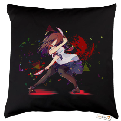 Motiv: Kissen Baumwolle - Yandere Pan - bestimme auf Wunsch Details wie Produkt, Grösse, Farbe und Position selbst ! Motiv: Kissen Baumwolle - Yandere Pan