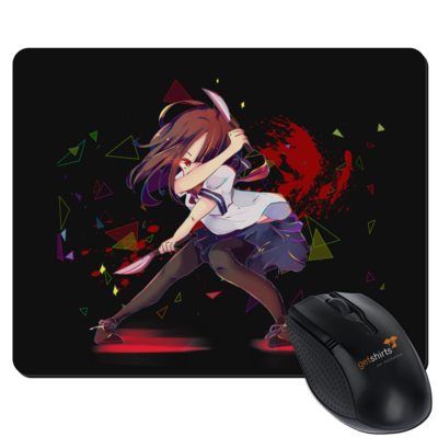 Motiv: Mousepad Textil - Yandere Pan - bestimme auf Wunsch Details wie Produkt, Grösse, Farbe und Position selbst ! Motiv: Mousepad Textil - Yandere Pan