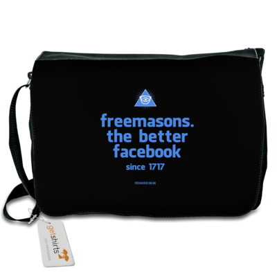 Motiv: Schultertasche - freemasons - bestimme auf Wunsch Details wie Produkt, Grösse, Farbe und Position selbst ! Motiv: Schultertasche - freemasons