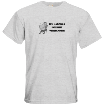 Motiv: T-Shirt Premium FAIR WEAR - verstanden - bestimme auf Wunsch Details wie Produkt, Grösse, Farbe und Position selbst ! Motiv: T-Shirt Premium FAIR WEAR - verstanden