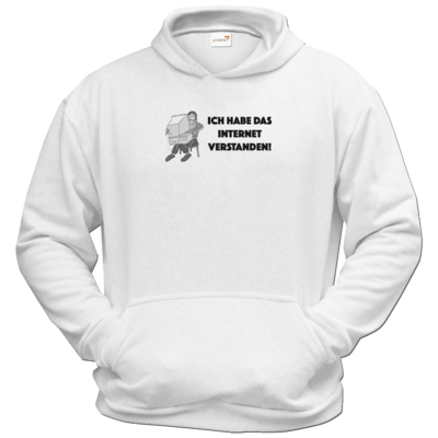 Motiv: Hoodie Classic - verstanden - bestimme auf Wunsch Details wie Produkt, Grösse, Farbe und Position selbst ! Motiv: Hoodie Classic - verstanden