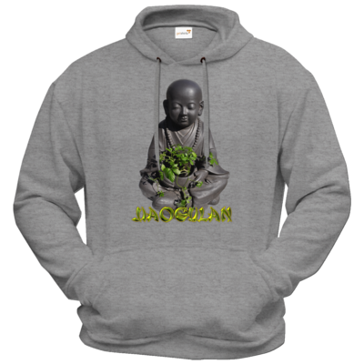 Motiv: Hoodie Classic - Jiaogulan-Mönch - bestimme auf Wunsch Details wie Produkt, Grösse, Farbe und Position selbst ! Motiv: Hoodie Classic - Jiaogulan-Mönch