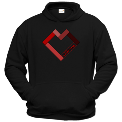 Motiv: Hoodie Classic - LOVEHERZ - bestimme auf Wunsch Details wie Produkt, Grösse, Farbe und Position selbst ! Motiv: Hoodie Classic - LOVEHERZ