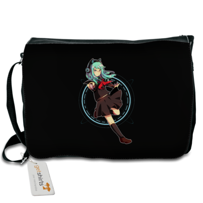 Motiv: Schultertasche - Modus Yandere - bestimme auf Wunsch Details wie Produkt, Grösse, Farbe und Position selbst ! Motiv: Schultertasche - Modus Yandere