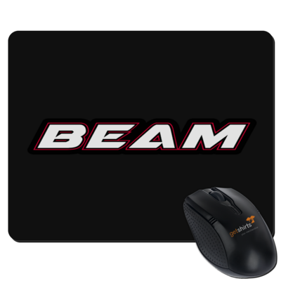 Motiv: Mousepad Textil - Beam Logo - bestimme auf Wunsch Details wie Produkt, Grösse, Farbe und Position selbst ! Motiv: Mousepad Textil - Beam Logo