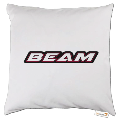 Motiv: Kissen - Beam Logo - bestimme auf Wunsch Details wie Produkt, Grösse, Farbe und Position selbst ! Motiv: Kissen - Beam Logo