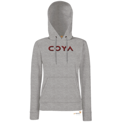 Motiv: Hoodie Damen Classic - Coya Logo - bestimme auf Wunsch Details wie Produkt, Grösse, Farbe und Position selbst ! Motiv: Hoodie Damen Classic - Coya Logo