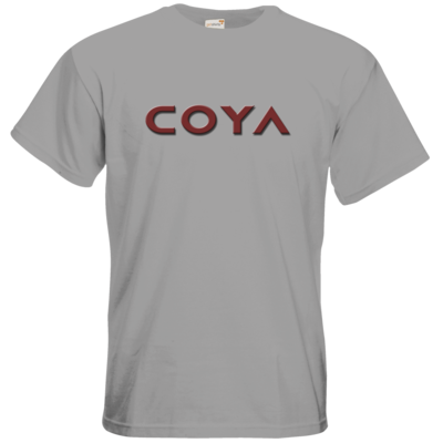 Motiv: T-Shirt Premium FAIR WEAR - Coya Logo - bestimme auf Wunsch Details wie Produkt, Grösse, Farbe und Position selbst ! Motiv: T-Shirt Premium FAIR WEAR - Coya Logo
