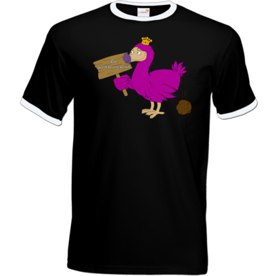 Motiv: T-Shirt Ringer - Motiv Weltherrscherin - bestimme auf Wunsch Details wie Produkt, Grösse, Farbe und Position selbst ! Motiv: T-Shirt Ringer - Motiv Weltherrscherin