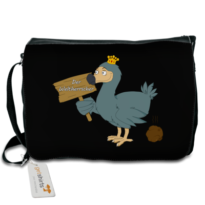 Motiv: Schultertasche - Motiv Weltherrscher - bestimme auf Wunsch Details wie Produkt, Grösse, Farbe und Position selbst ! Motiv: Schultertasche - Motiv Weltherrscher