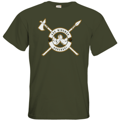 Motiv: T-Shirt Premium FAIR WEAR - Annunaki hell - bestimme auf Wunsch Details wie Produkt, Grösse, Farbe und Position selbst ! Motiv: T-Shirt Premium FAIR WEAR - Annunaki hell