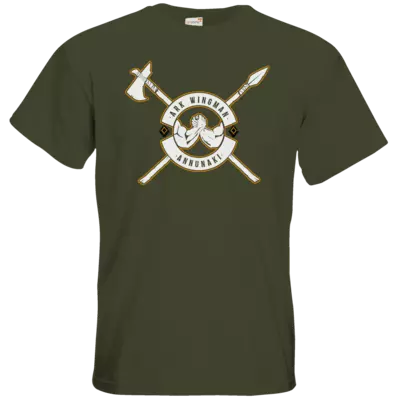 Motiv: T-Shirt Premium FAIR WEAR - Annunaki hell - bestimme auf Wunsch Details wie Produkt, Grösse, Farbe und Position selbst ! Motiv: T-Shirt Premium FAIR WEAR - Annunaki hell