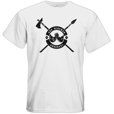Motiv: T-Shirt Premium FAIR WEAR - Annunaki dunkel - bestimme auf Wunsch Details wie Produkt, Grösse, Farbe und Position selbst ! Motiv: T-Shirt Premium FAIR WEAR - Annunaki dunkel