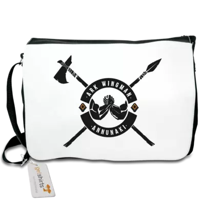 Motiv: Schultertasche - Annunaki dunkel - bestimme auf Wunsch Details wie Produkt, Grösse, Farbe und Position selbst ! Motiv: Schultertasche - Annunaki dunkel