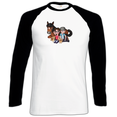 Motiv: Longsleeve Baseball T - Motiv 3 - bestimme auf Wunsch Details wie Produkt, Grösse, Farbe und Position selbst ! Motiv: Longsleeve Baseball T - Motiv 3