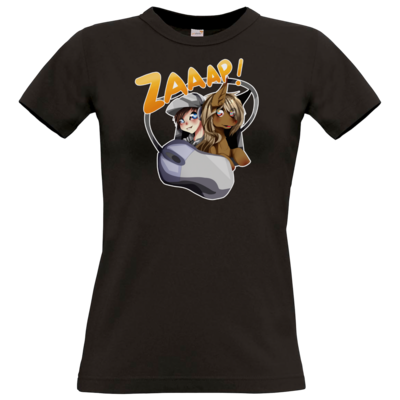 Motiv: T-Shirt Damen Premium FAIR WEAR - Logo2 - bestimme auf Wunsch Details wie Produkt, Grösse, Farbe und Position selbst ! Motiv: T-Shirt Damen Premium FAIR WEAR - Logo2
