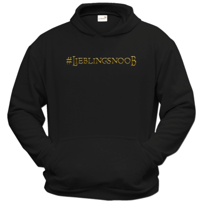 Motiv: Hoodie Classic - Lieblingsnoob - bestimme auf Wunsch Details wie Produkt, Grösse, Farbe und Position selbst ! Motiv: Hoodie Classic - Lieblingsnoob