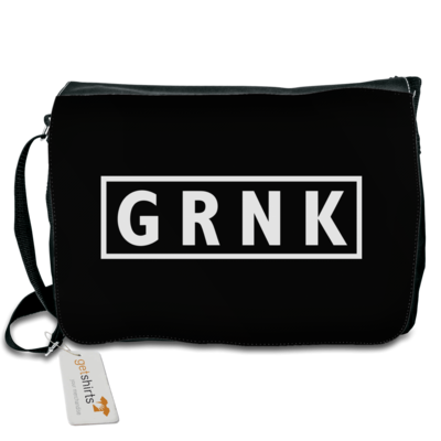 Motiv: Schultertasche - Grnk - bestimme auf Wunsch Details wie Produkt, Grösse, Farbe und Position selbst ! Motiv: Schultertasche - Grnk