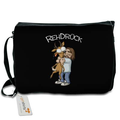 Motiv: Schultertasche - RehDrueck - bestimme auf Wunsch Details wie Produkt, Grösse, Farbe und Position selbst ! Motiv: Schultertasche - RehDrueck
