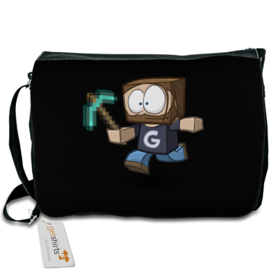 Motiv: Schultertasche - Gronkhcraft - bestimme auf Wunsch Details wie Produkt, Grösse, Farbe und Position selbst ! Motiv: Schultertasche - Gronkhcraft