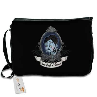 Motiv: Schultertasche - Traenenmond - bestimme auf Wunsch Details wie Produkt, Grösse, Farbe und Position selbst ! Motiv: Schultertasche - Traenenmond
