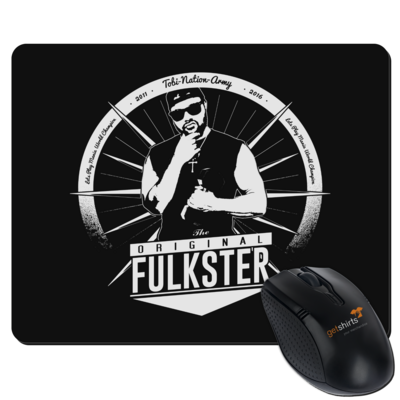 Motiv: Mousepad Textil - Original Fulkster - bestimme auf Wunsch Details wie Produkt, Grösse, Farbe und Position selbst ! Motiv: Mousepad Textil - Original Fulkster