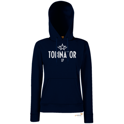 Motiv: Hoodie Damen Classic - Tobinator - bestimme auf Wunsch Details wie Produkt, Grösse, Farbe und Position selbst ! Motiv: Hoodie Damen Classic - Tobinator